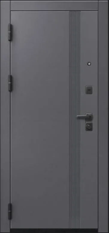 Товар Дверь B(V-17) Черный муар + Кашемир графит - Кашемир белый DIS007356