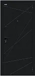 Дверь Браво Граффити-5/SBlack Букле черное/Slate Art DIS007412 фото