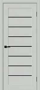 Товар Межкомнатная дверь Браво-22 Black Shine Grey Silk BR5500